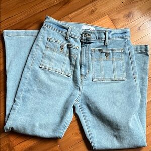 Loft-Stylish Blue Denim Jeans